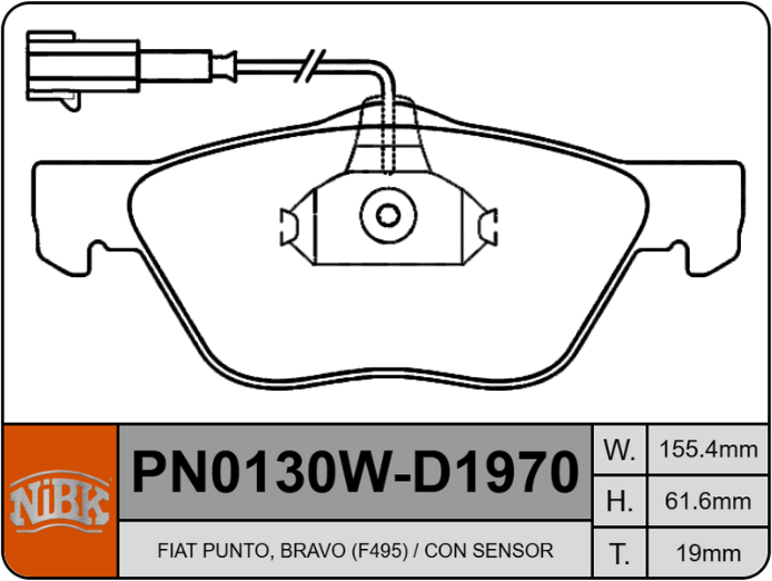 Producto NiBK PN0130W