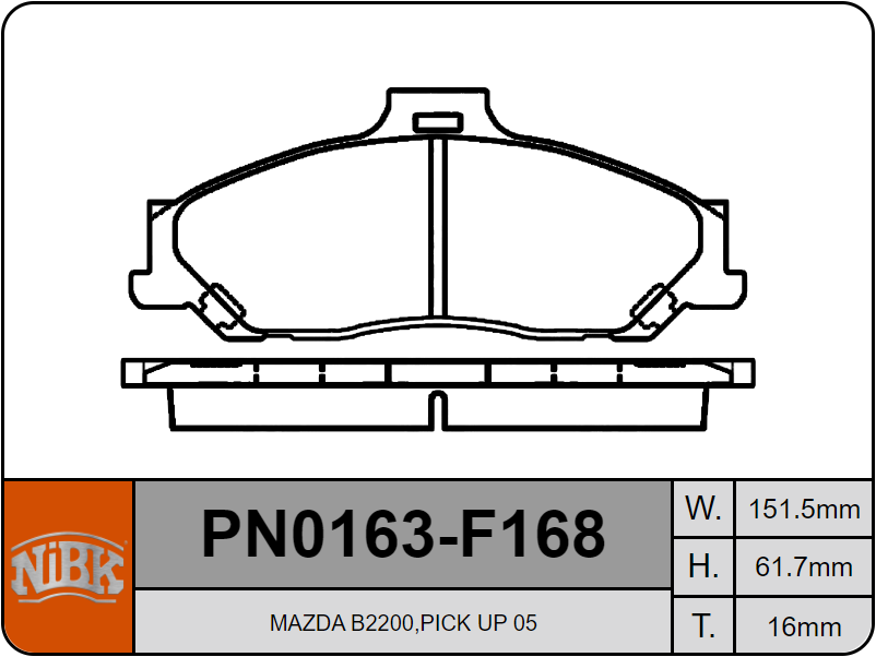 Producto NiBK PN0163