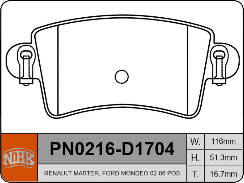 Producto NiBK PN0216
