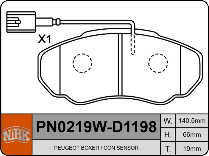 Producto NiBK PN0219W