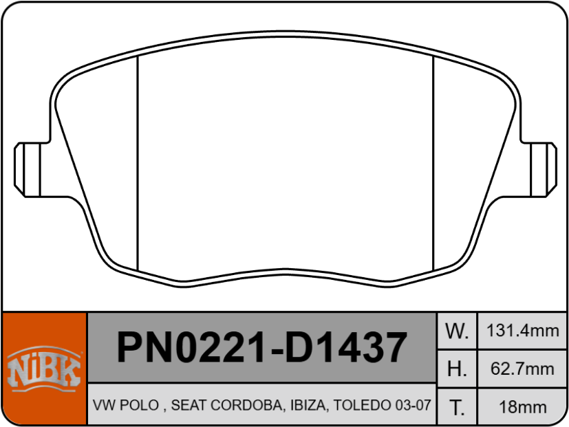 Producto NiBK PN0221