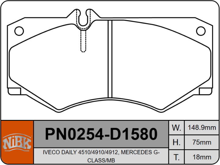 Producto NiBK PN0254