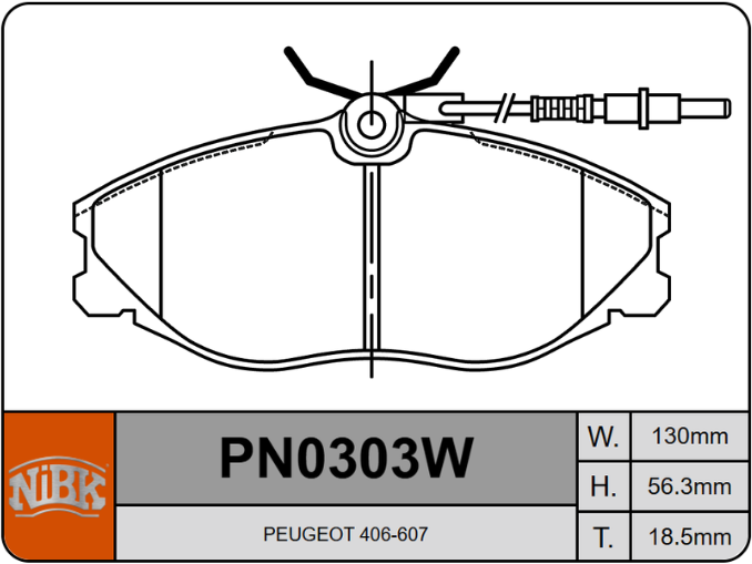 Producto NiBK PN0303W