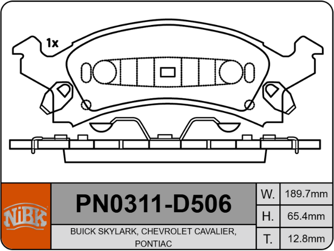 Producto NiBK PN0311