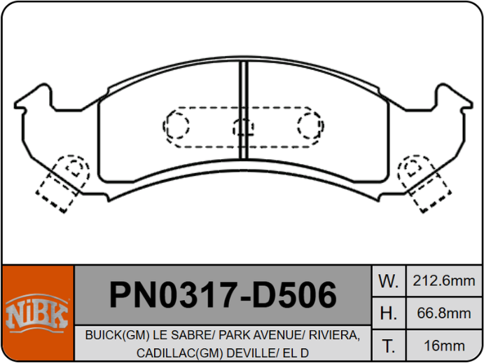 Producto NiBK PN0317