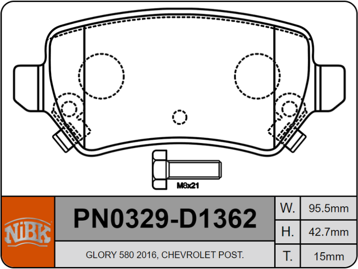Producto NiBK PN0329