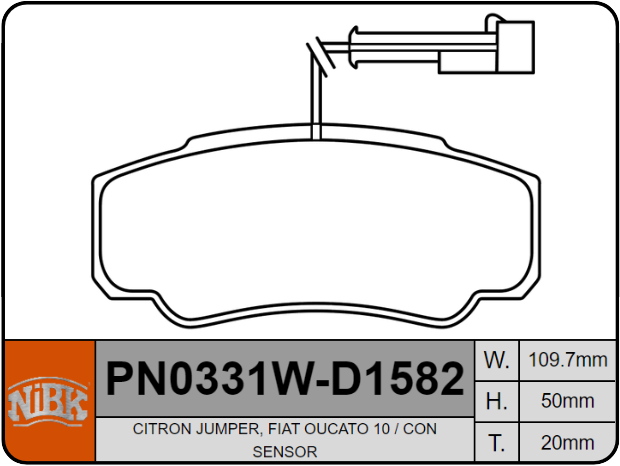 Producto NiBK PN0331W