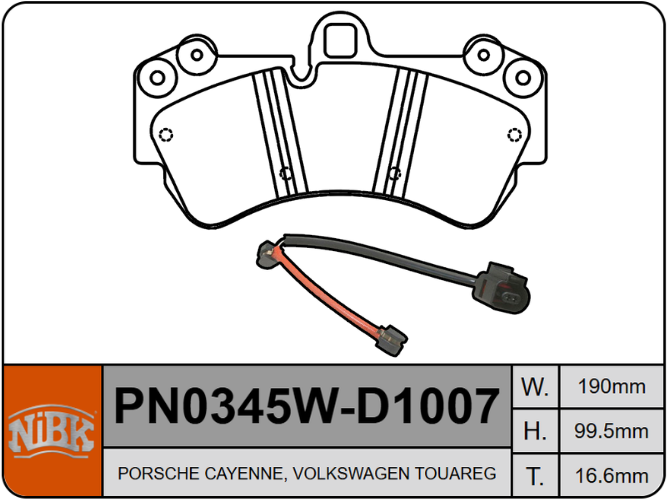 Producto NiBK PN0345W