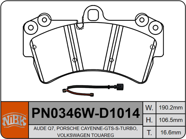 Producto NiBK PN0346W