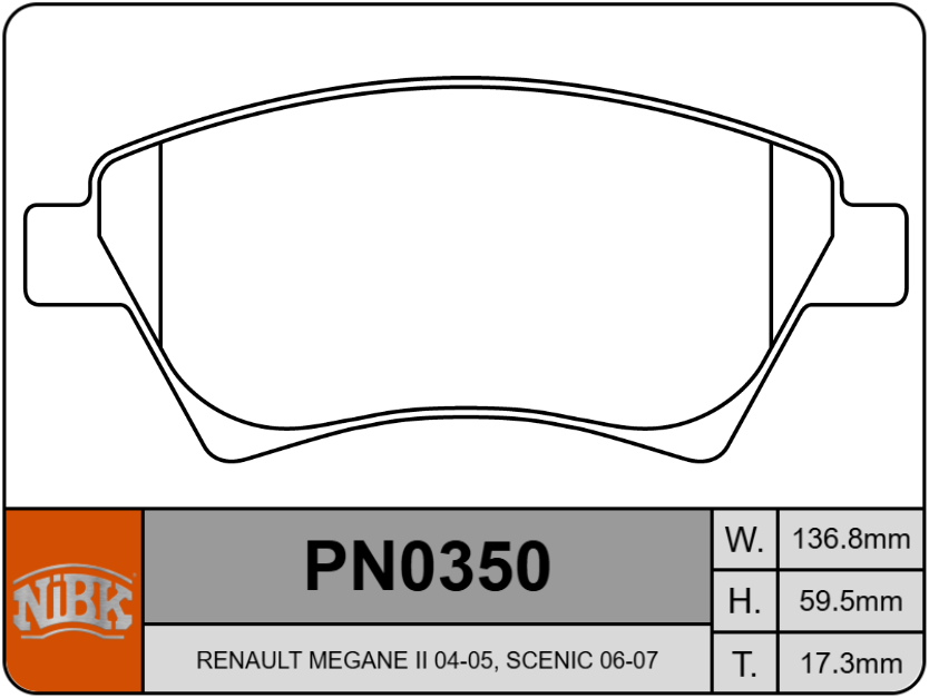 Producto NiBK PN0350