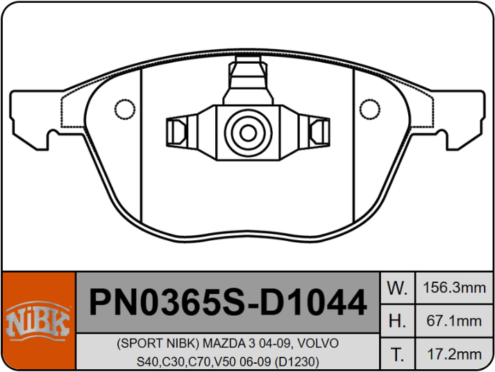 Producto NiBK PN0365S
