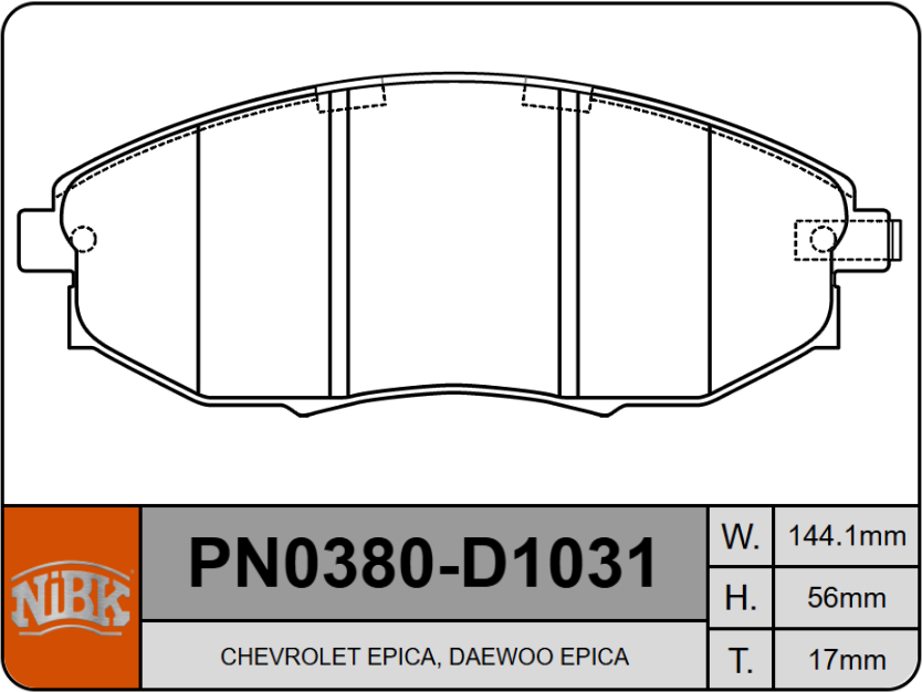 Producto NiBK PN0380