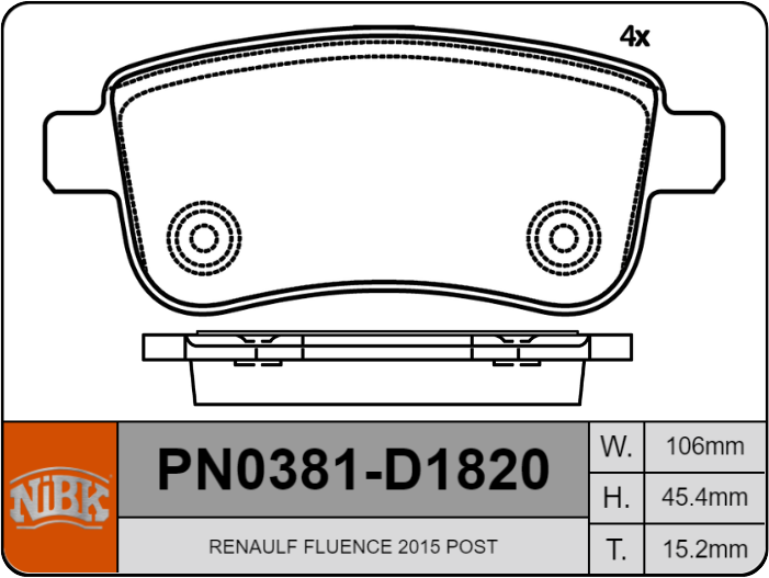 Producto NiBK PN0381