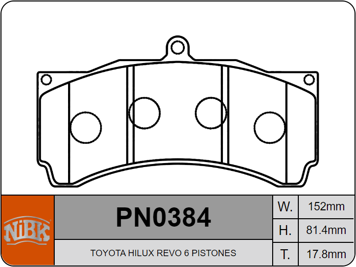 Producto NiBK PN0384