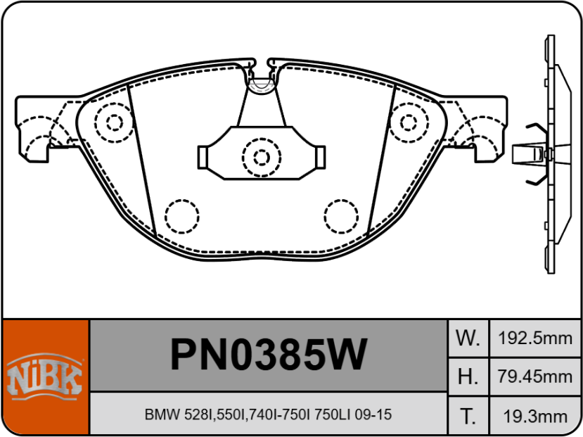 Producto NiBK PN0385W