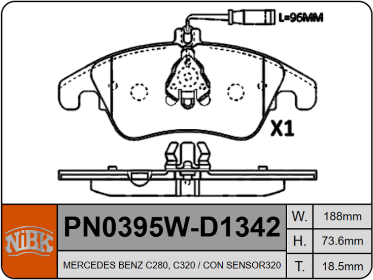 Producto NiBK PN0395W