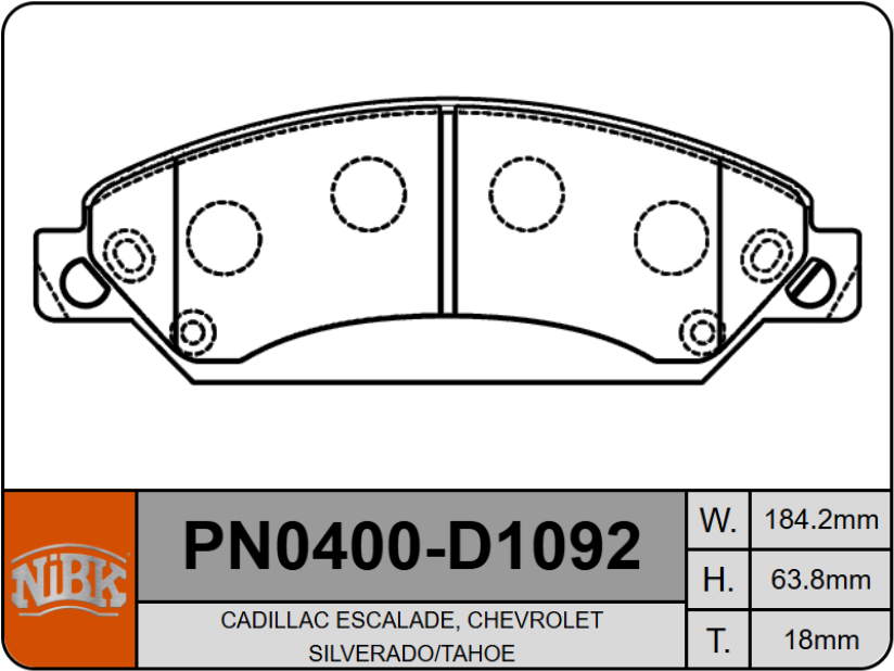 Producto NiBK PN0400