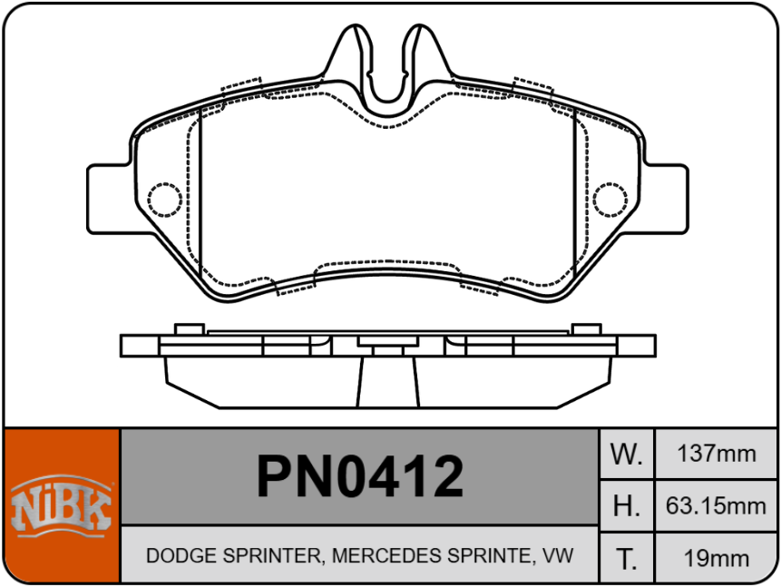 Producto NiBK PN0412W