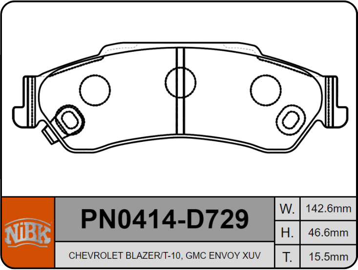 Producto NiBK PN0414