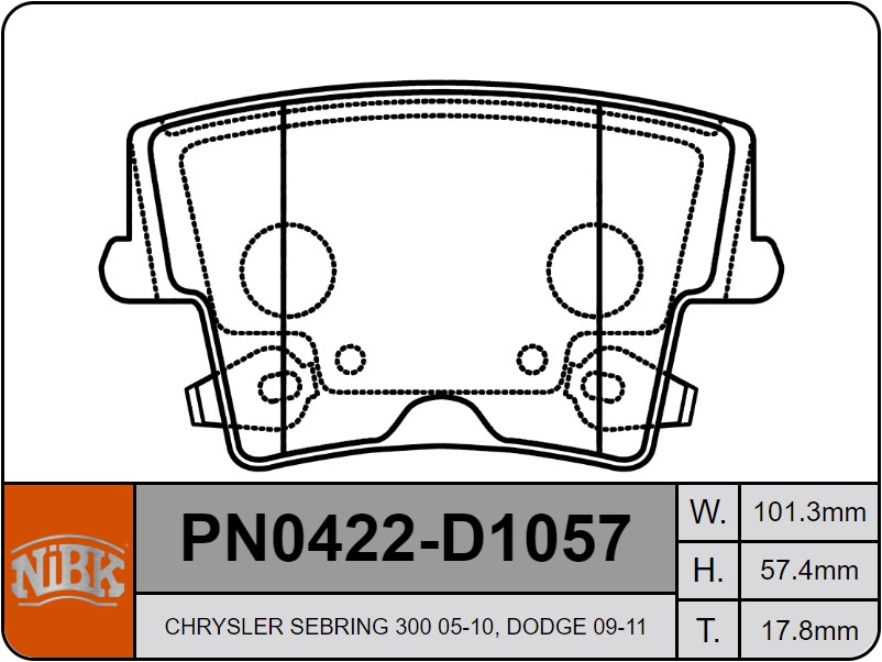 Producto NiBK PN0422