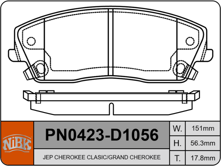 Producto NiBK PN0423