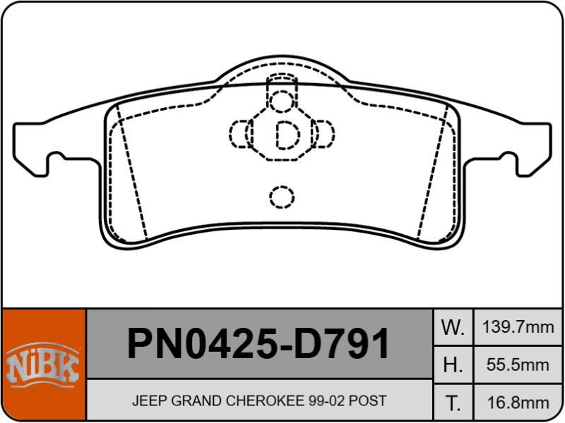 Producto NiBK PN0425
