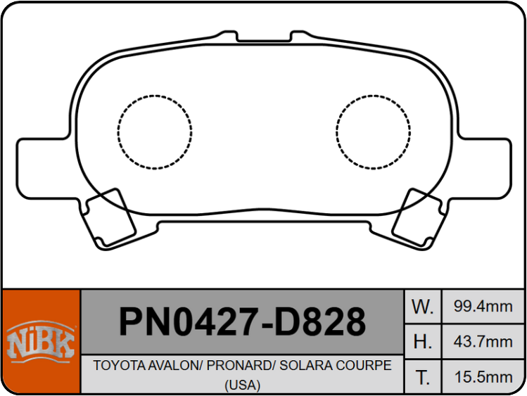 Producto NiBK PN0427