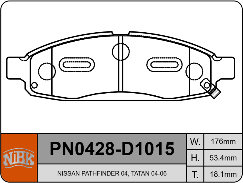 Producto NiBK PN0428