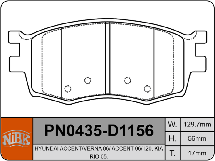 Producto NiBK PN0435
