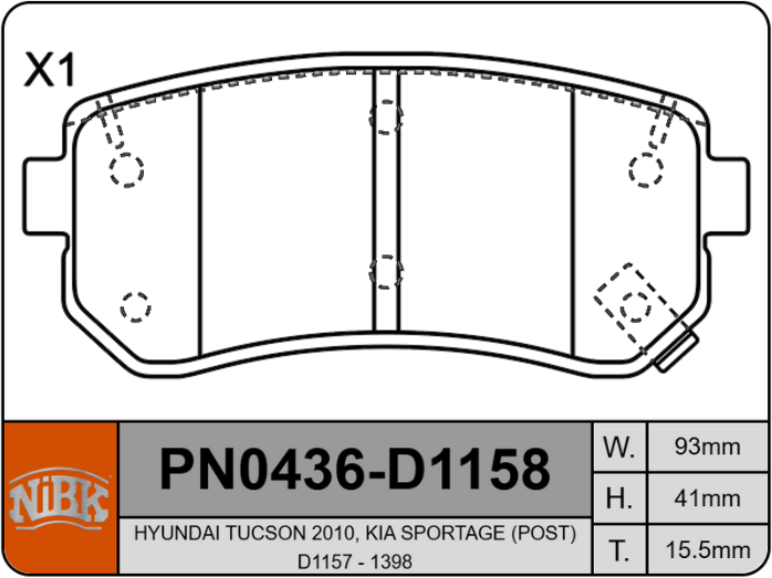 Producto NiBK PN0436