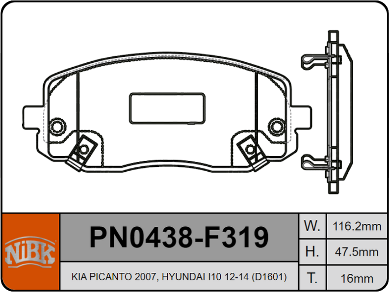 Producto NiBK PN0438