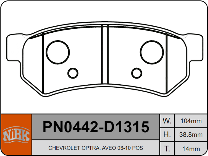 Producto NiBK PN0442