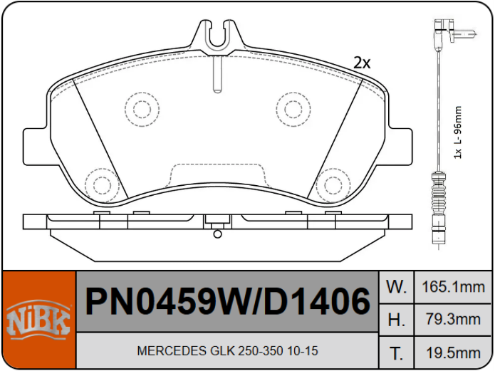 Producto NiBK PN0459W
