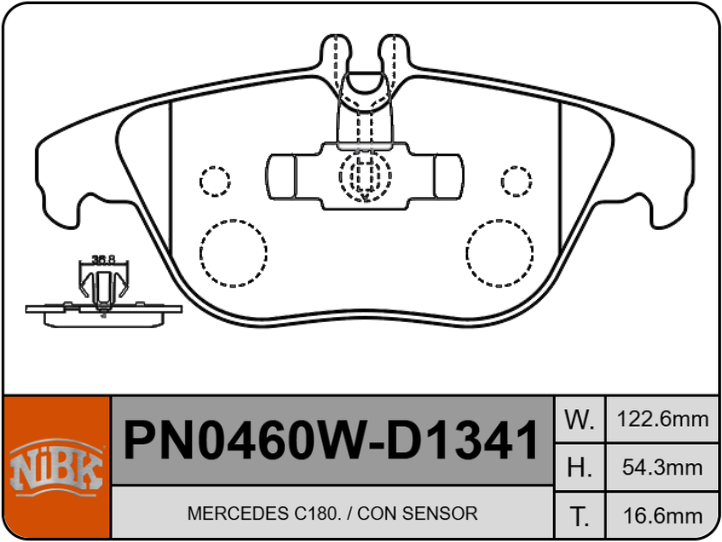 Producto NiBK PN0460W