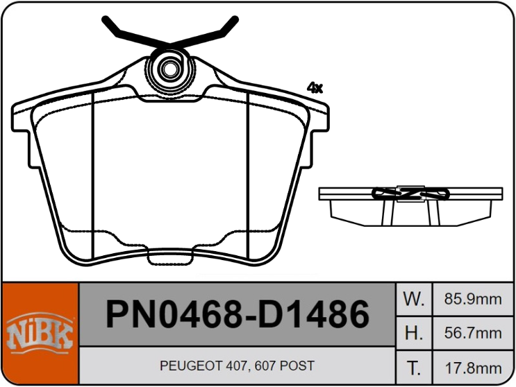 Producto NiBK PN0468