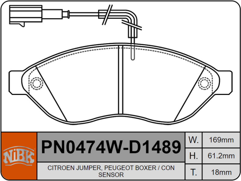 Producto NiBK PN0474W