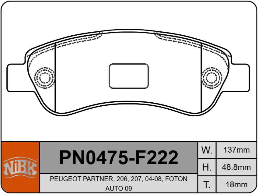 Producto NiBK PN0475
