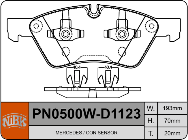 Producto NiBK PN0500W