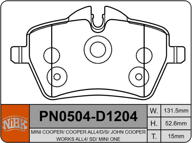 Producto NiBK PN0504