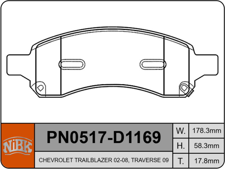 Producto NiBK PN0517