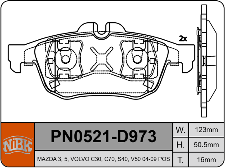 Producto NiBK PN0521