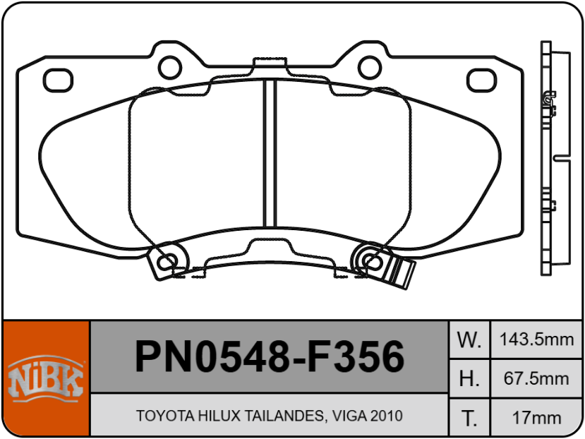 Producto NiBK PN0548