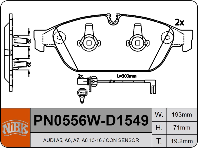 Producto NiBK PN0556W