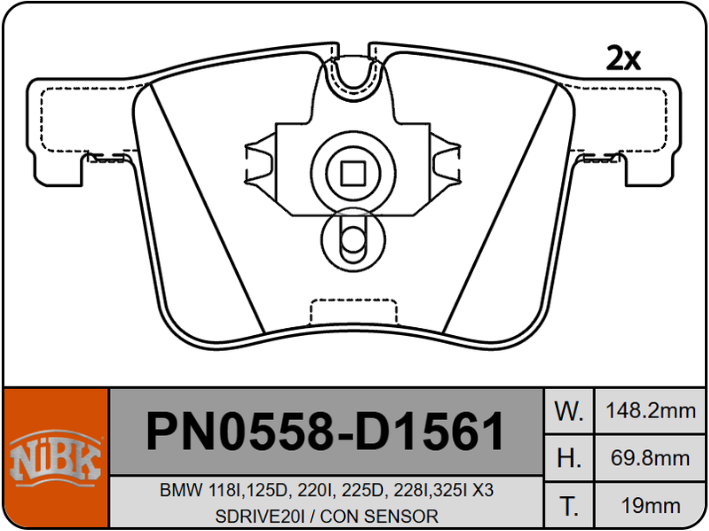 Producto NiBK PN0558