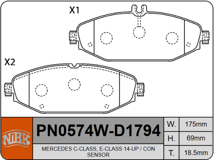 Producto NiBK PN0574W
