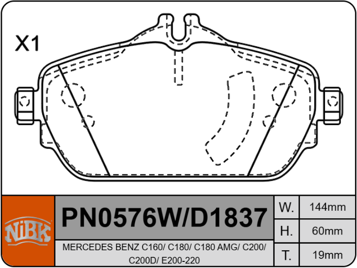 Producto NiBK PN0576W