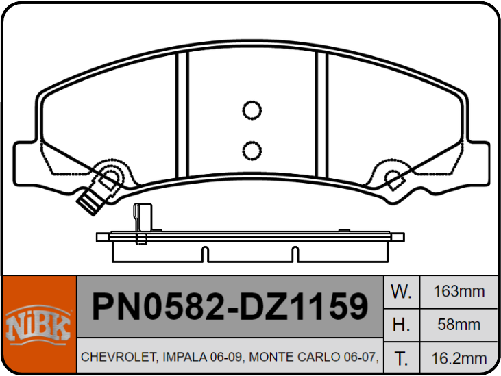 Producto NiBK PN0582