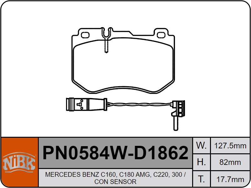 Producto NiBK PN0584W