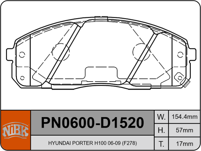 Producto NiBK PN0600
