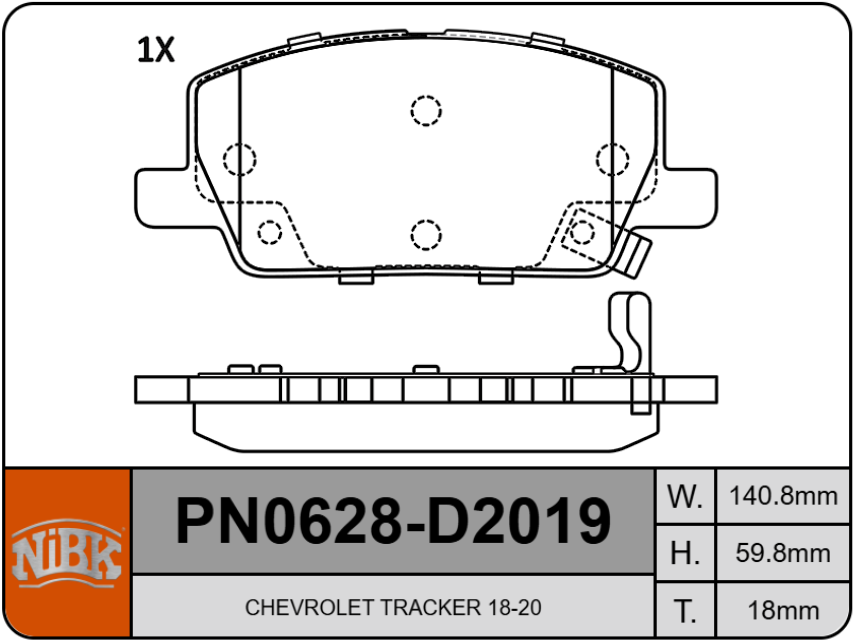 Producto NiBK PN0628